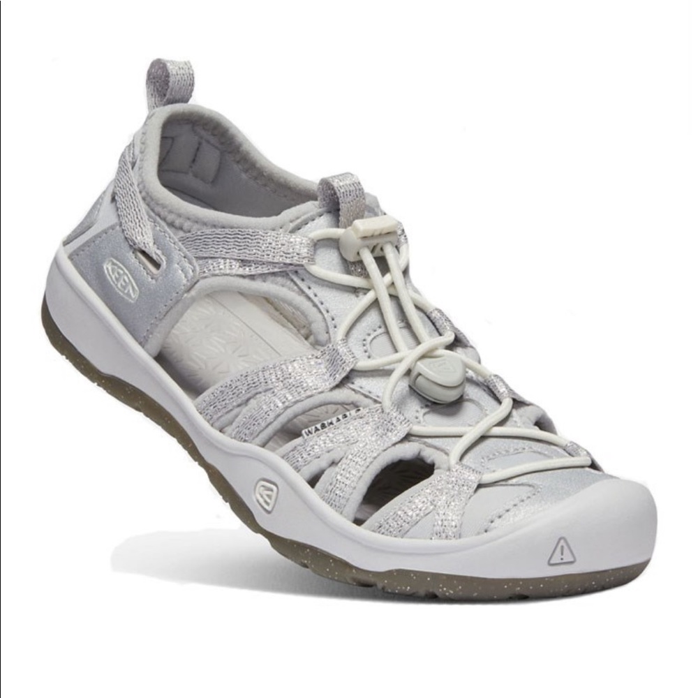 Keen Girls Moxie Sandals Silver 10